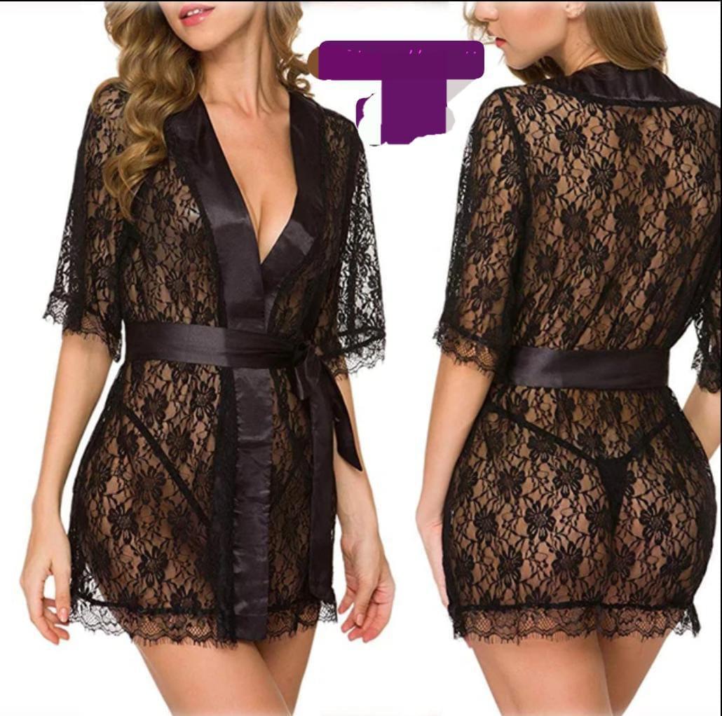 Luxurious 3 Pcs Women's Stitched Silk Night Suit with Shorts - V-Neck Plain Elegance